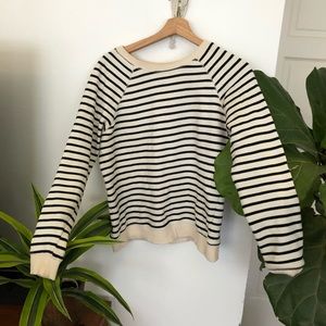 OVI striped sweatshirt